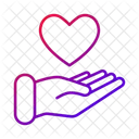 Main Mains Coeur Icon