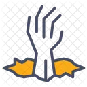 Main Effrayant Mort Icône