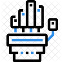 Machine Main Robotique Icône