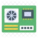 Hauptplatine Mainboard Hardware Symbol