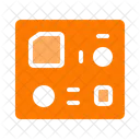 Chip Electrical Component Dualtone Icon