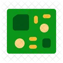 Chip Electrical Component Flat Icon