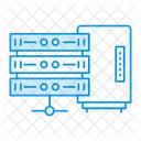 Mainframe Datacenter Storage Icon