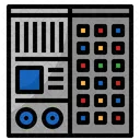 Mainframe Computer Network Icon