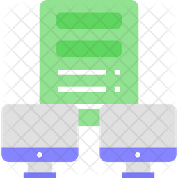 Mainframe Icon - Download in Flat Style