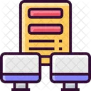 Mainframe System Frame Computer Syste Icon