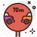 Maintain Distance Vehicle Distance Distance Icon