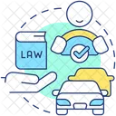 Driving Safety Rule Icon