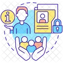 Maintaining confidentiality  Icon