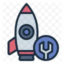 Maintenance Repair Rocket Icon