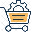 Maintenance Shopping Trolley Icon