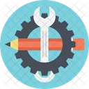 Maintenance Development Gear Icon