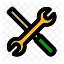 Screwdriver Wrench Simple Icon