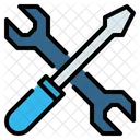 Maintenance Wrench Screwdriver Icon