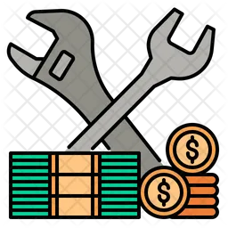 Maintenance Cost  Icon
