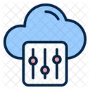 Cloud Parametre Gestion Icône