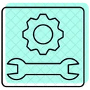 Maintenance Color Shadow Thinline Icon Icon