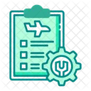 Maintenance Report Data Icon