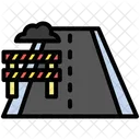 Road Work Traffic Icon