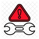 Maintenance Warning Alert Icon