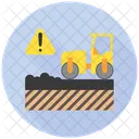 Road Work Traffic Icon