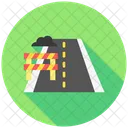 Road Work Traffic Icon