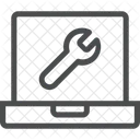 Reglage De Lordinateur Configuration Cle Icône