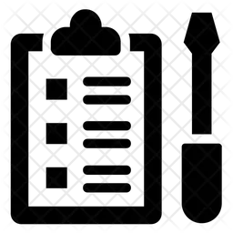 Maintenance List  Icon