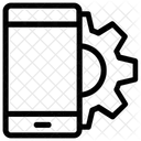 Parametre Mobile Parametre Smartphone Configuration Mobile Icône