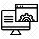 Maintenance Web  Icône