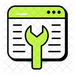 Maintenance Web  Icône