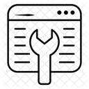 Maintenance Web  Icône