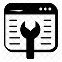 Maintenance Web  Icône