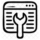 Maintenance Web  Icône