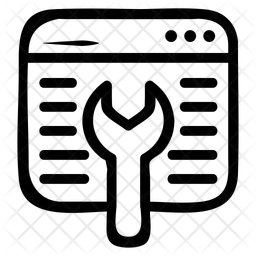 Maintenance Web  Icône
