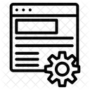 Maintenance Web Icône