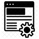 Maintenance Web Icône