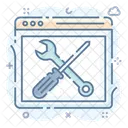 Configuration Web Configuration Web Maintenance Web Icône