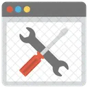 Site Web Maintenance Outils Icône