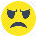 Emoji Triste Emoticone Smiley Icon