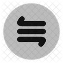 Mais Ou Menos Circulo Icon