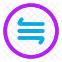 Mais Ou Menos Circulo Icon