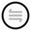 Mais Ou Menos Circulo Icon