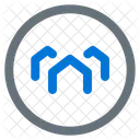 Maison Cycle Reel Icon