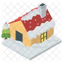 Maison de neige  Icône