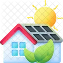 Maison écologique  Icône