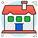 Maison Habitation Ferme Icône