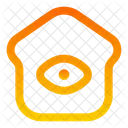 Oeil A La Maison Icône
