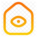 Oeil A La Maison Icône