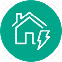 Électricité domestique  Icône